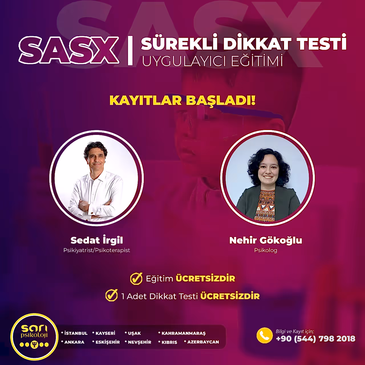 Sasx Dikkat Testi Eğitimi