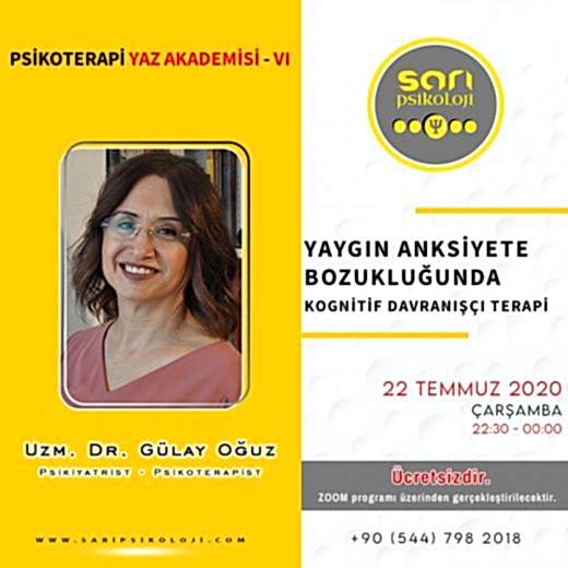 Yaygın Anksiyete Bozukluğunda Kognitif Davranışçı Danışmanlığı