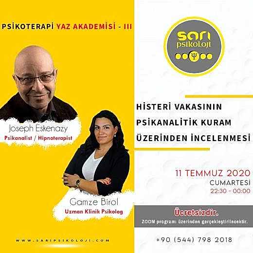 Histeri Vakasının Psikanalitik Kuram Üzerinden İncelenmesi