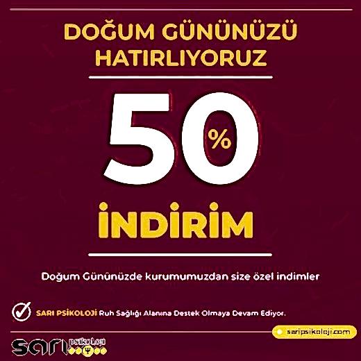 Sarı Psikoloji Doğum Günü