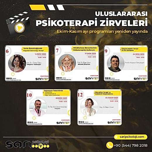 Uluslararası Psikoloji Zirveleri - Ekim