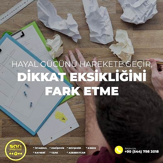 Hayal Gücünü Harekete Geçir, Dikkat Eksikliğini Fark Etme